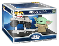 Star Wars: The Mandalorian and Grogu POP! Moment Vinyl Figures Grogu with Polar Mouse Droid 9 cm 0889698908139