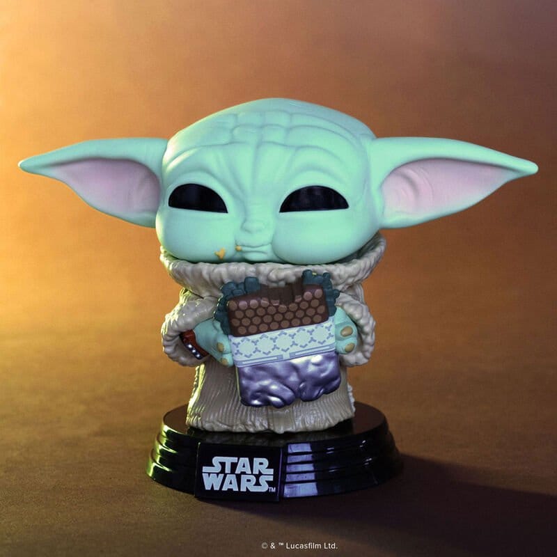 Star Wars: The Mandalorian and Grogu POP! Vinyl Figure Grogu with Sandwich 9 cm 0889698908214