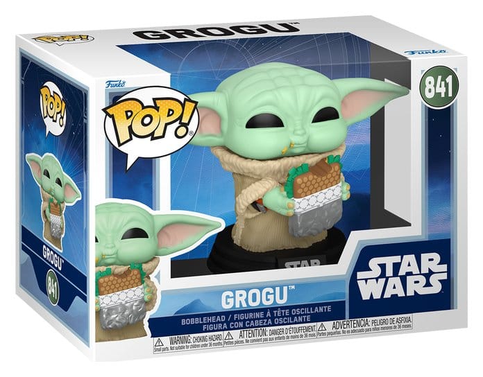 Star Wars: The Mandalorian and Grogu POP! Vinyl Figure Grogu with Sandwich 9 cm 0889698908214