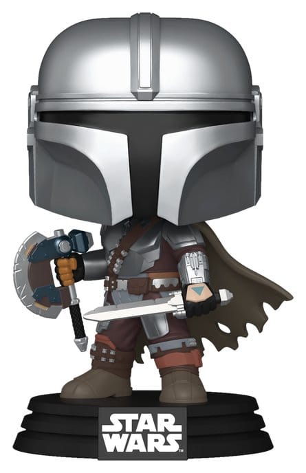 Star Wars: The Mandalorian and Grogu POP! Vinyl Figure The Mandalorian (Dual Wield) 9 cm 0889698908245