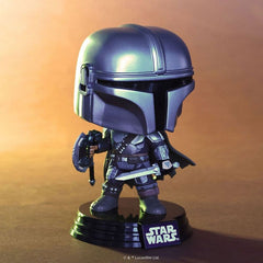 Star Wars: The Mandalorian and Grogu POP! Vinyl Figure The Mandalorian (Dual Wield) 9 cm 0889698908245