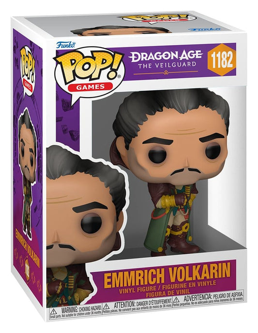 Dragon Age: The Veilguard POP! Games Vinyl Figure Emmrich Volkarin 9 cm 0889698908269