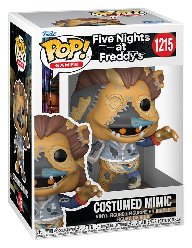 Five Nights at Freddy's POP! Games Vinyl Figure Costumed Mimic 9 cm 0889698908450
