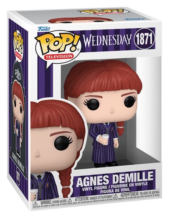 Wednesday POP! TV Vinyl Figure Agnes Demille 9 cm 0889698908702