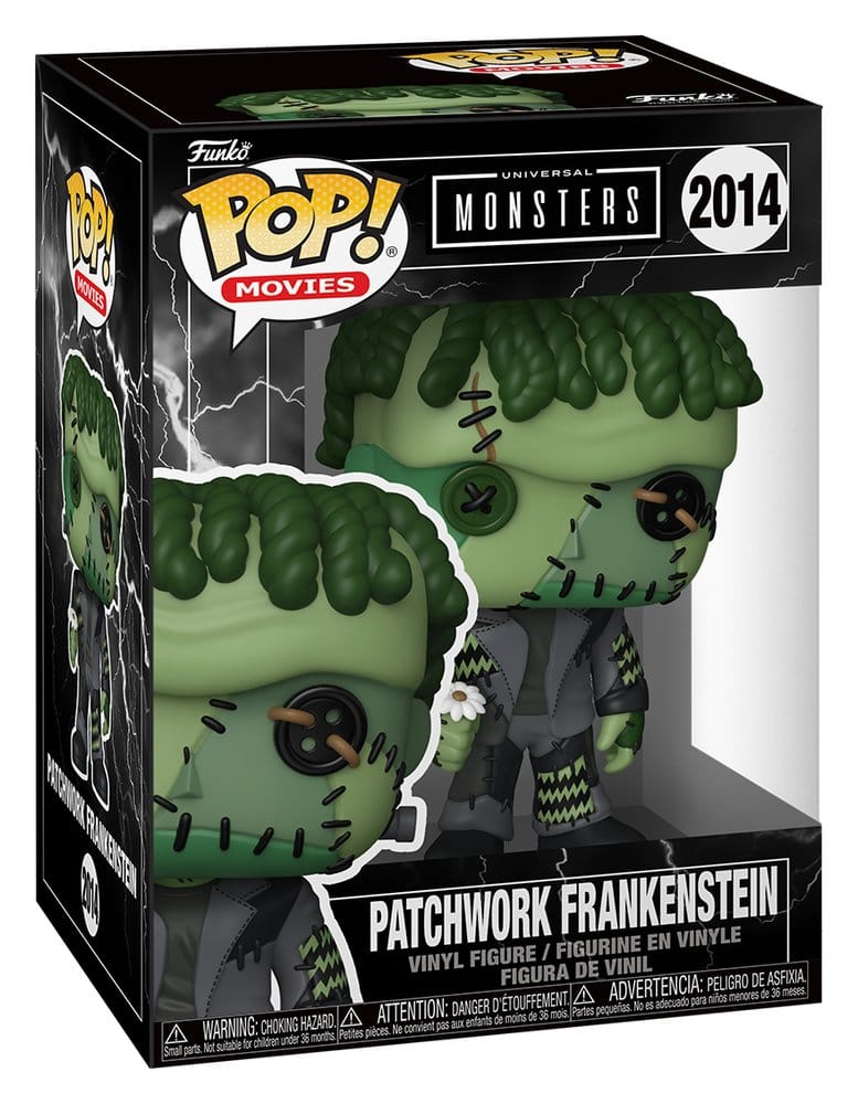 Universal Monsters Patchwork POP! Movies Vinyl Figure Frankenstein's Monster 9 cm 0889698908771