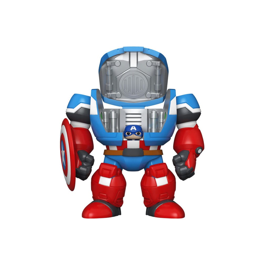 Marvel Bitty POP! Bots Figure WI- CA Mech w/Cap 11,7 cm 0889698913881
