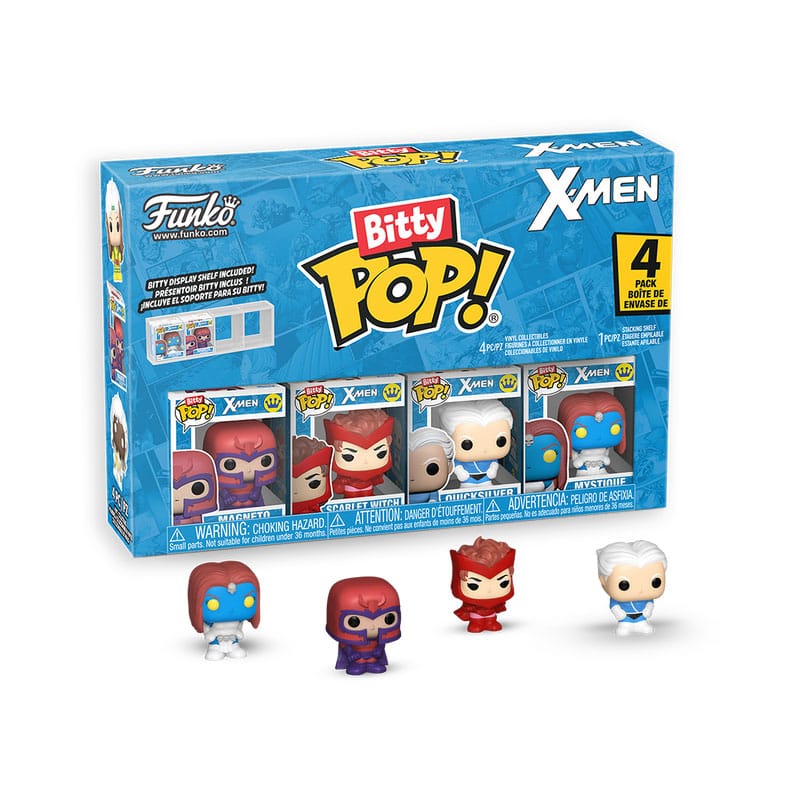 X-Men Bitty POP! Vinyl Figure 4-Pack Magneto 2,5 cm 0889698913904