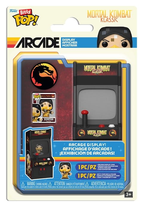 Mortal Kombat Bitty POP! Arcade Claw Vinyl Figure  0889698913942