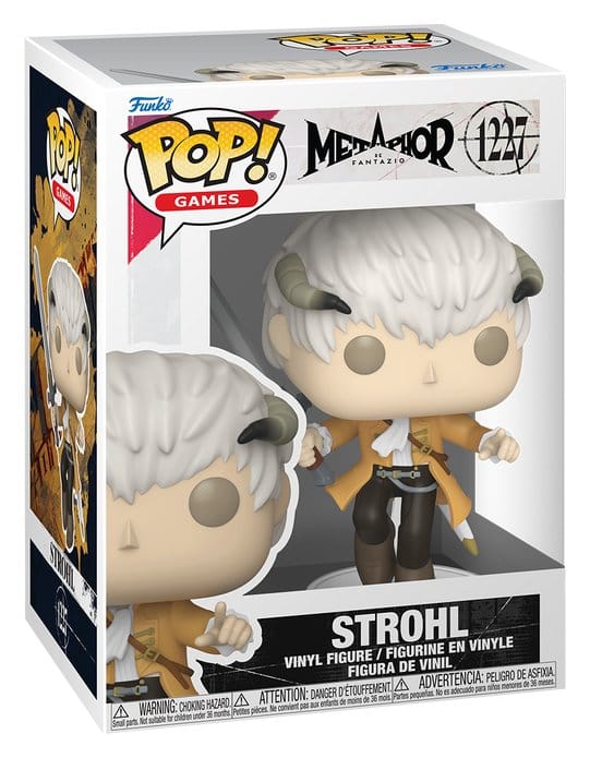 Metaphor: ReFantazio POP! Games Vinyl Figure Strohl 9 cm 0889698914635
