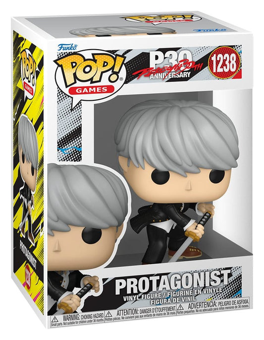 Persona 4 POP! Games Vinyl Figure Protagonist (Yu) 9 cm 0889698914666