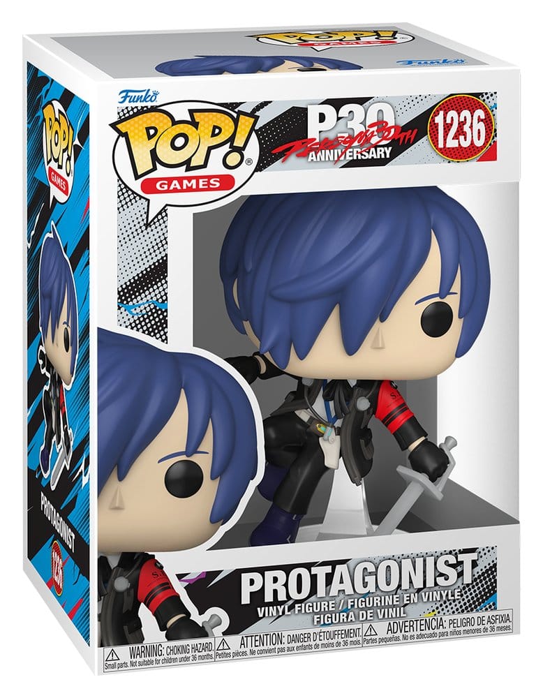 Persona 3 POP! Games Vinyl Figure Male Protagonist (Makoto) 9 cm 0889698914680