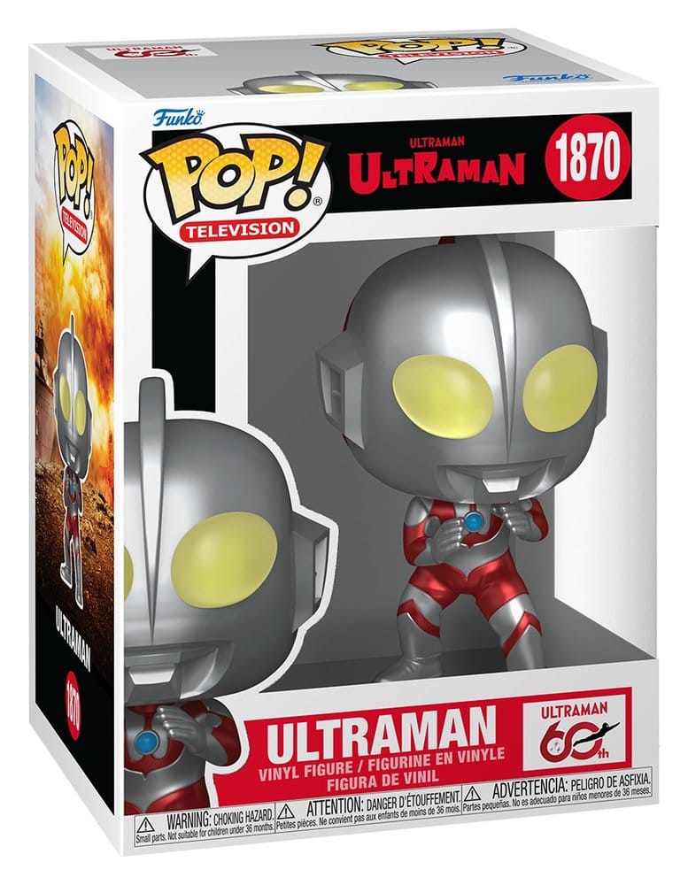 Ultraman POP! Heroes Vinyl Ultraman (Metallic) 9 cm 0889698915175