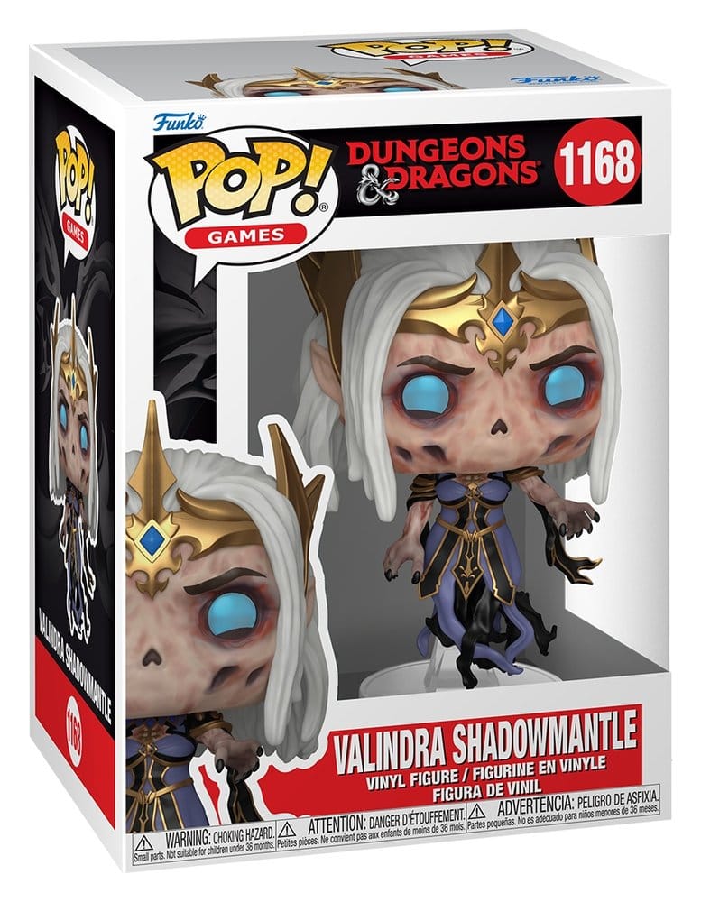 Dungeons & Dragons POP! Games Vinyl Figure Valindra Shadowmantle 9 cm 0889698915618