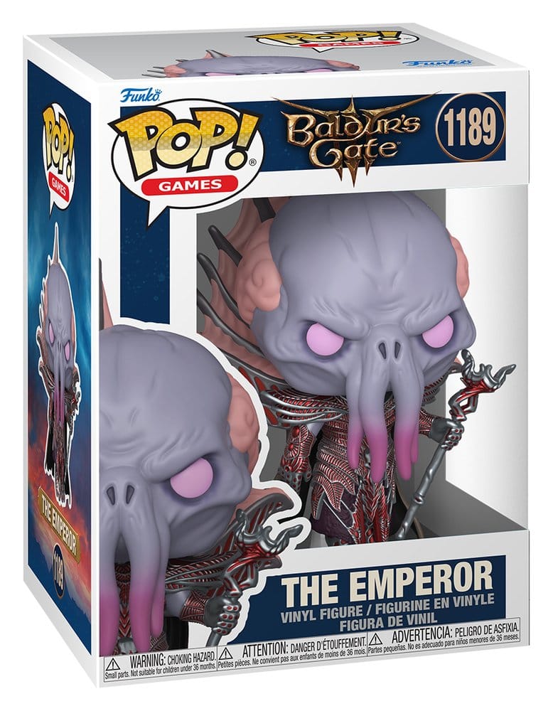 Baldur's Gate POP! Games Vinyl Figure The Emperor 9 cm 0889698915953