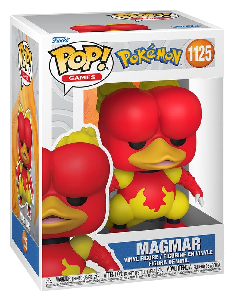 Pokémon POP! Games Vinyl Figure Magmar 9 cm 0889698916615