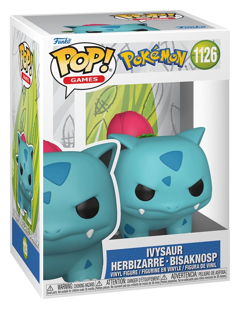Pokémon POP! Games Vinyl Figure Ivysaur 9 cm 0889698916646