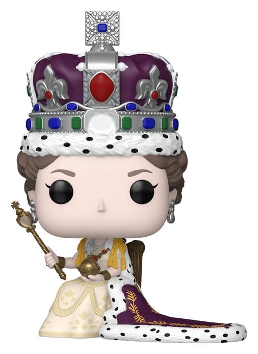 Queen Elizabeth II POP! Premium Vinyl Figure 100th- Queen Elizabeth II (Coronation) 9 cm 0889698918732