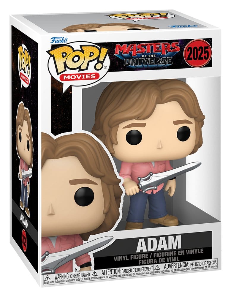 Masters of the Universe (2026) POP! Movies Vinyl Figure Adam 9 cm 0889698919432
