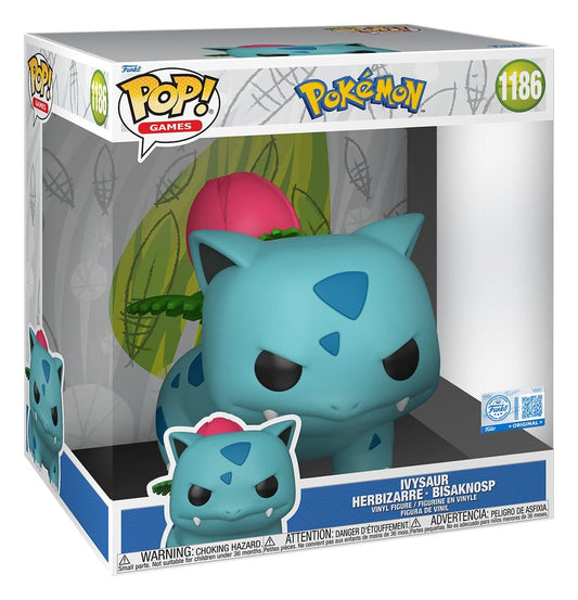 Pokémon Super Sized Jumbo POP! Vinyl Figur Bisaknosp 25 cm Pokémon Super Sized Jumbo POP! Vinyl Figure Ivysaur 25 cm Pokémon Super Sized Jumbo POP! Vinyl figurine Herbizarre 25 cm Pokémon Figura Super Sized Jumbo POP! Vinyl Ivysaur 25 cm  0889698919883