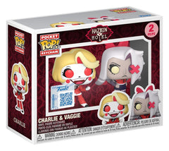 Hazbin Hotel POP! Vinyl Keychain 2-Pack Charlie & Vaggie 4 cm  0889698920056