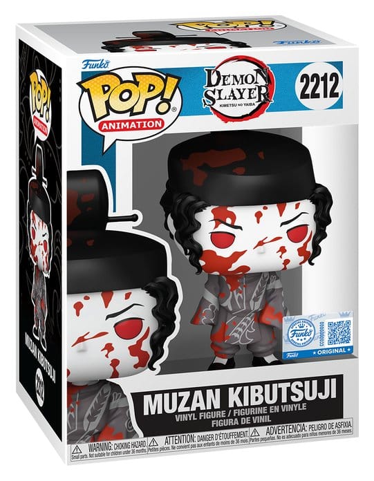 Demon Slayer: Kimetsu no Yaiba POP! Animation Vinyl Figures Muzan 9 cm 0889698920216