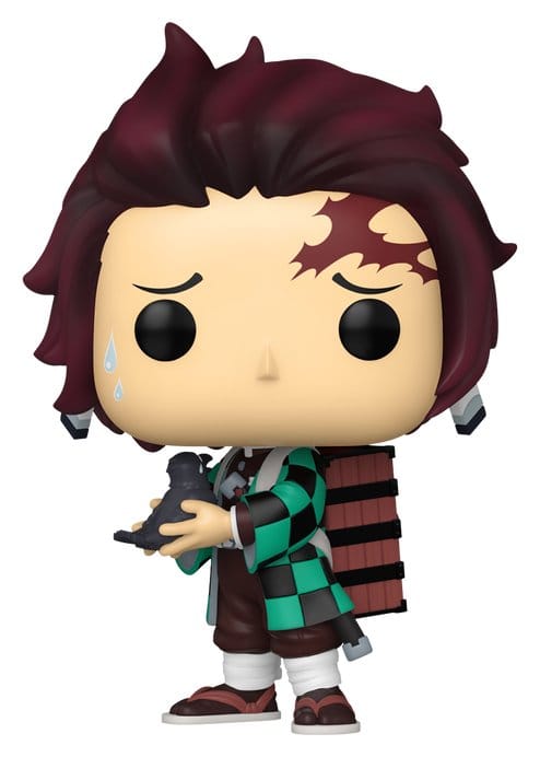 Demon Slayer: Kimetsu no Yaiba POP! Animation Vinyl Figures Tanjiro w/Crow 9 cm 0889698920223