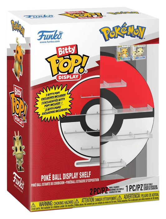 Pokémon Bitty POP! Display Vinyl Figures Poké Ball  0889698923064