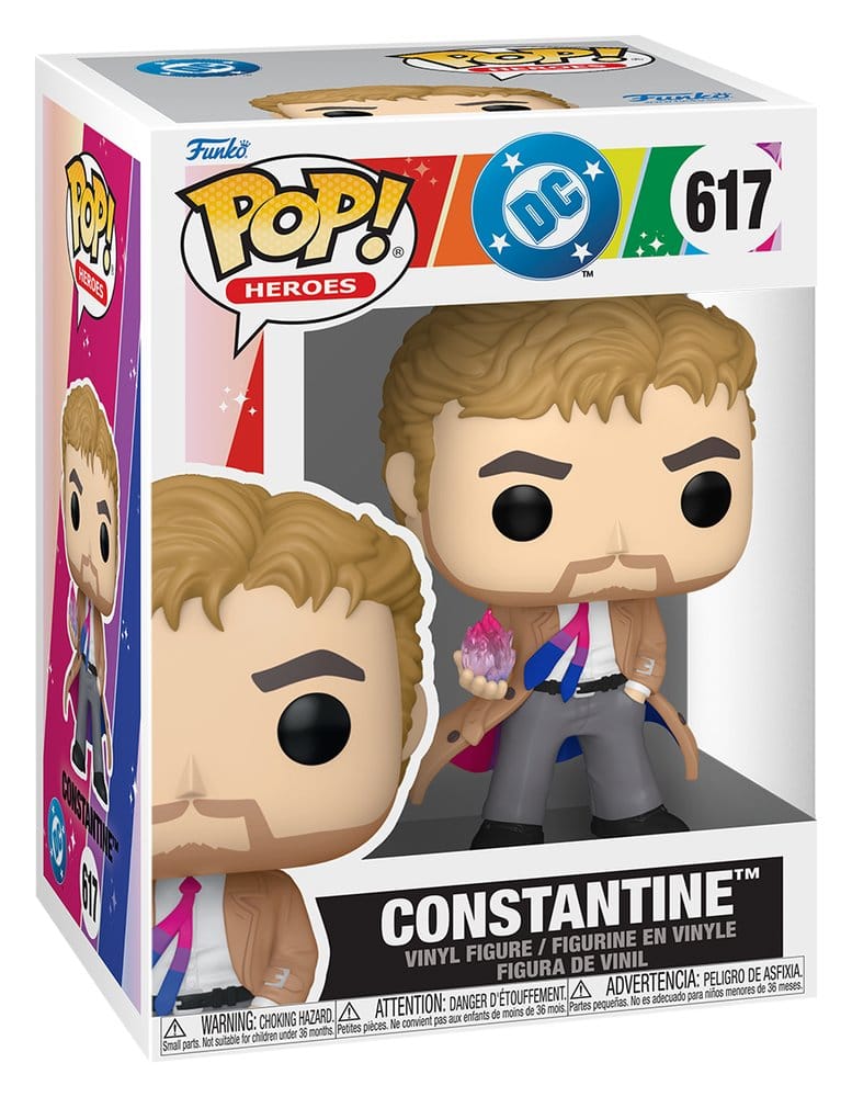DC Pride 2026 POP! Heroes Vinyl Figure Constantine 9 cm 0889698924009