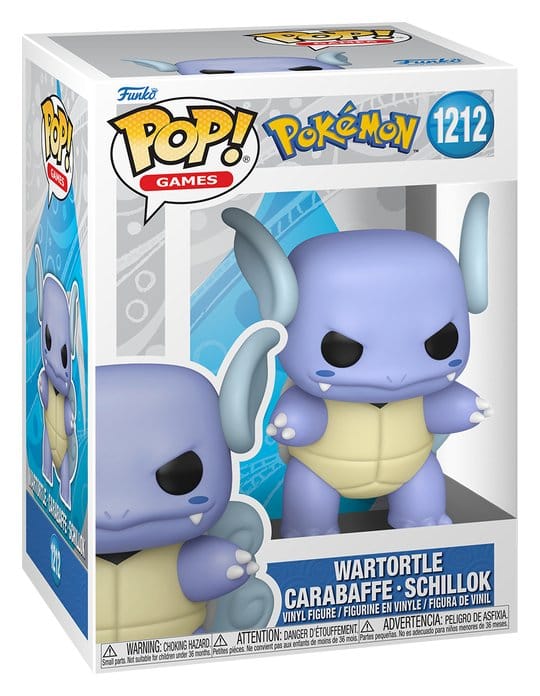 Pokémon POP! Games Vinyl Figure Wartortle 9 cm 0889698924122