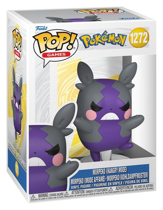 Pokémon POP! Games Vinyl Figure Morpeko(Hangry) 9 cm 0889698924160