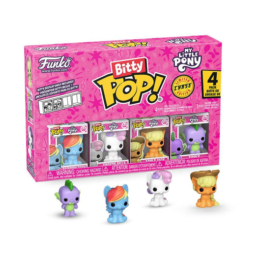 My Little Pony Bitty POP! Vinyl Figure 4-Pack Rainbow Dash 2,5 cm 0889698925013