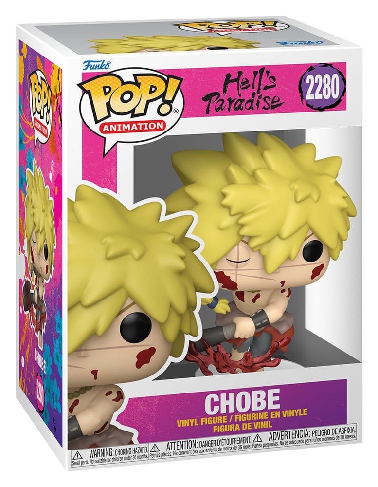 Hell's Paradise: Jigokuraku POP! Animation Vinyl Figure Chobe 9 cm 0889698925136