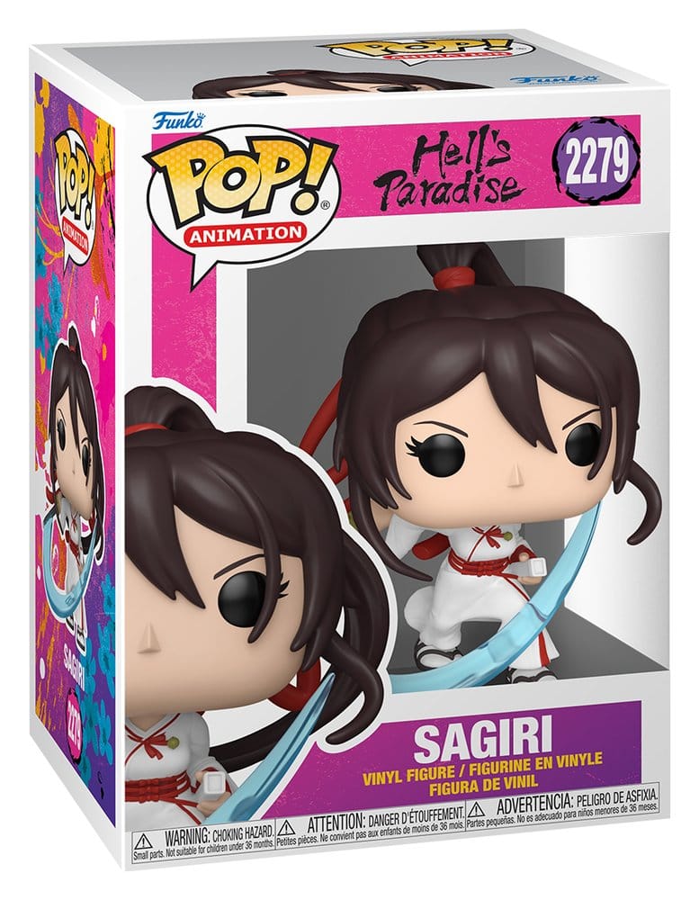 Hell's Paradise: Jigokuraku POP! Animation Vinyl Figure Sagiri 9 cm 0889698925150