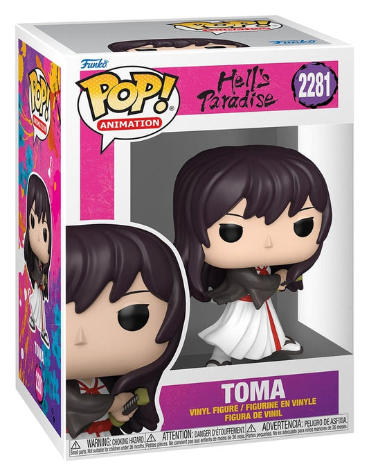 Hell's Paradise: Jigokuraku POP! Animation Vinyl Figure Toma 9 cm 0889698925174