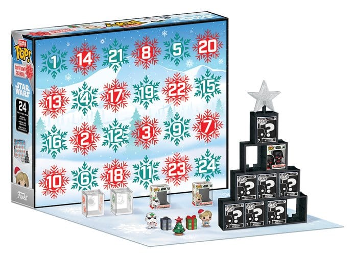 Star Wars Bitty POP! 24 Day Countdown Advent Calendar 0889698926577