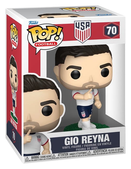 EFL POP! Football Vinyl Figure USA- Giovani Reyna 9 cm 0889698927154