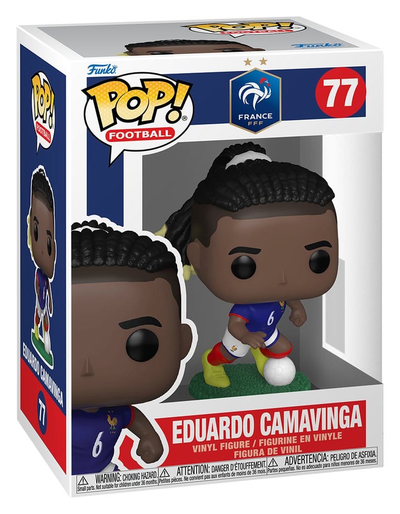 EFL POP! Football Vinyl Figure France- Eduardo Camavinga 9 cm 0889698927291