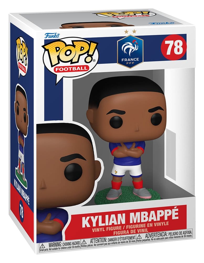 EFL POP! Football Vinyl Figure France- Kylian Mbappé 9 cm 0889698927307