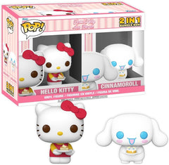 Hello Kitty Exclusive Box Cinnamoroll & Hello Kitty with Cake Assembled 0889698928540