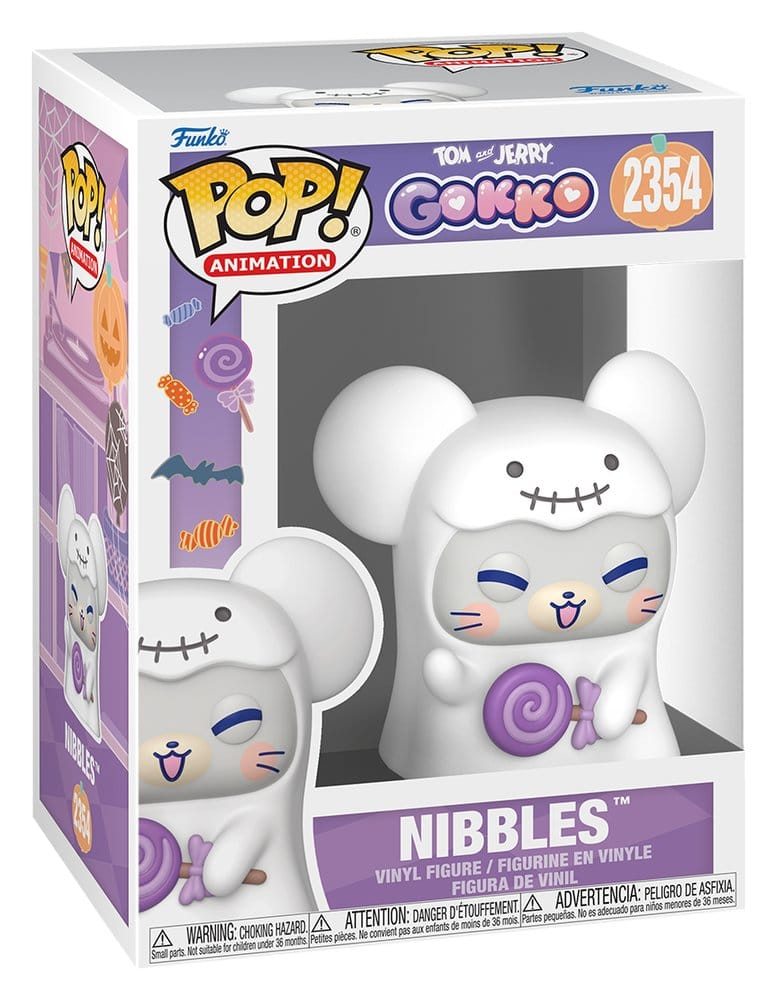 Tom & Jerry Gokko POP! Animation Vinyl Figure Nibbles 9 cm 0889698928694