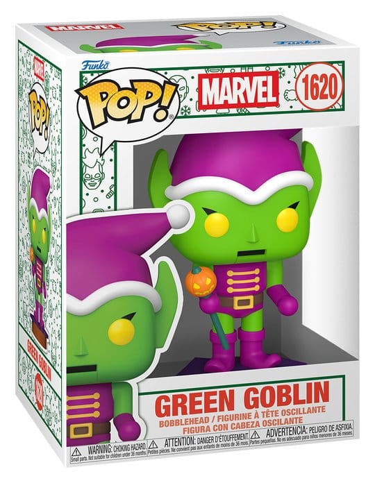 Marvel POP! Vinyl Figure : Holiday S6- Goblin(NTKR) 9 cm 0889698928892