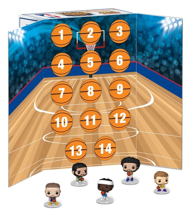 NBA Pocket POP! 14 Day Advent Calendar Countdown 0889698929196