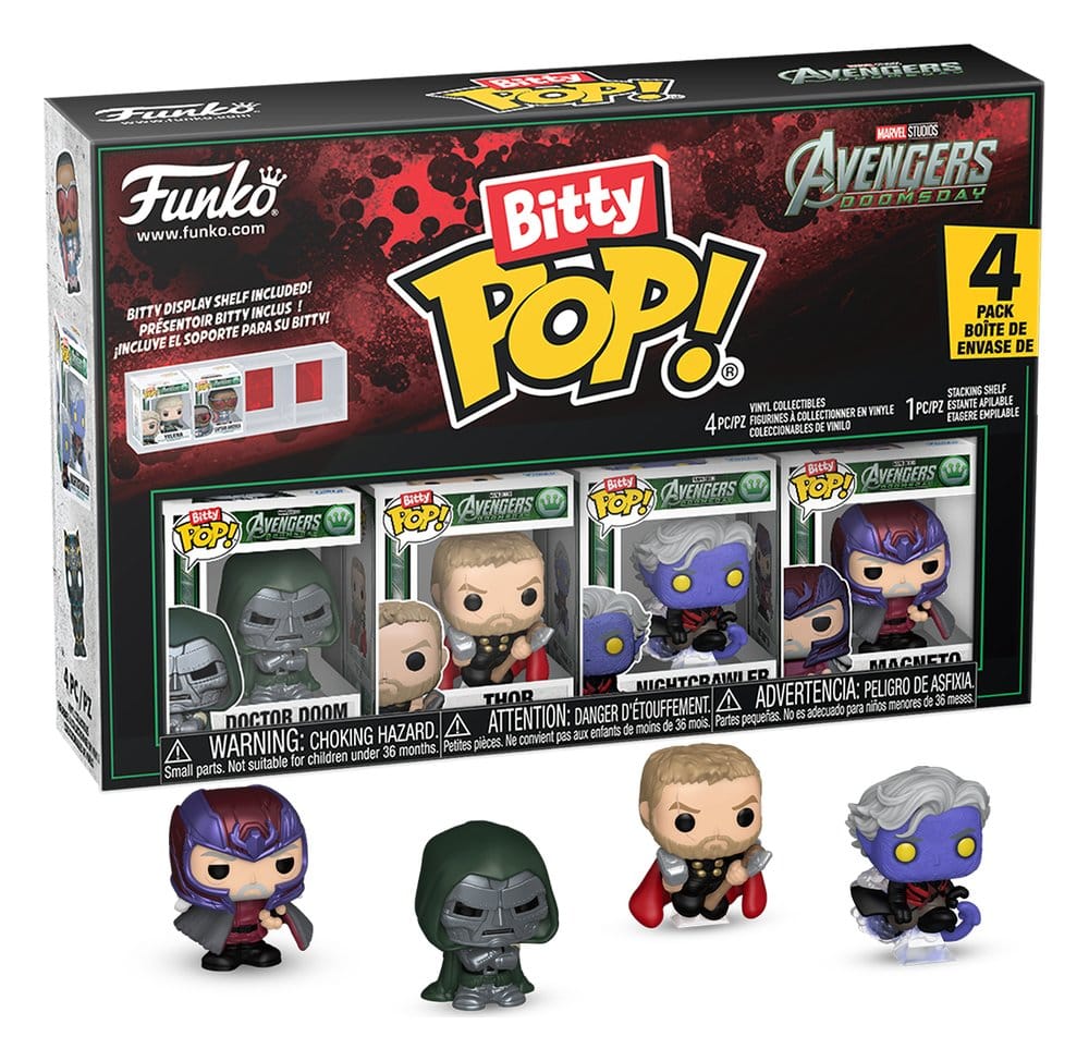Avengers: Doomsday Bitty POP! Vinyl Figure 4-Pack Series 2 2,5 cm 0889698929486
