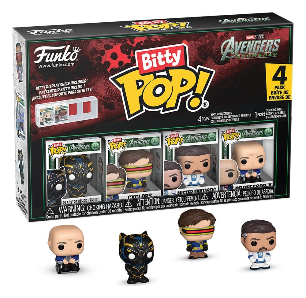 Avengers: Doomsday Bitty POP! Vinyl Figure 4-Pack Series 3 2,5 cm 0889698929493