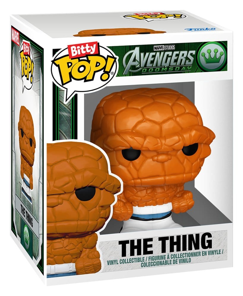 AVD Bitty POP! Rides Vinyl Figure The Thing and Fantastic Four Jumpjet 2 cm 0889698929509