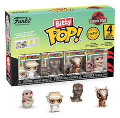 Jurassic Park Bitty POP! Vinyl Figure 4-Pack Series 2 2,5 cm 0889698929547