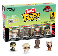 Jurassic Park Bitty POP! Vinyl Figure 4-Pack Series 2 2,5 cm 0889698929547