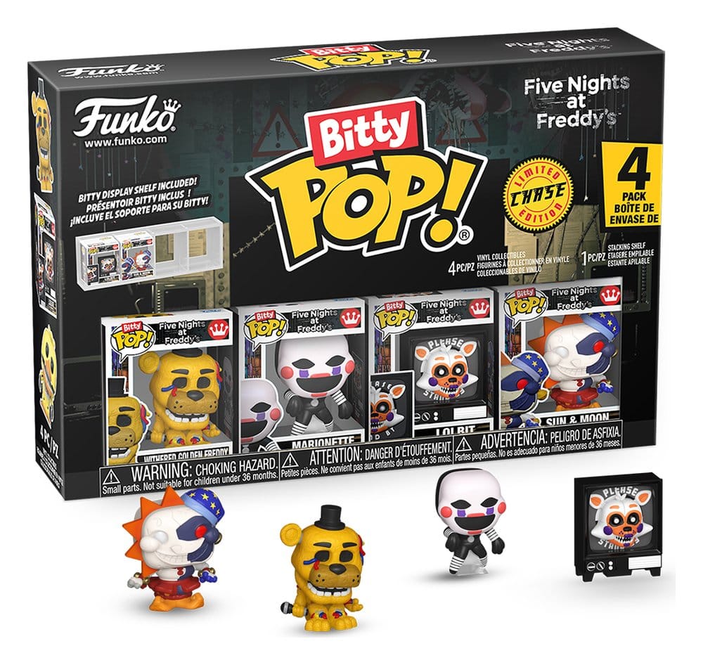 Five Nights at Freddy's Bitty POP! Vinyl Figure 4-Pack Series 5 2,5 cm 0889698929561