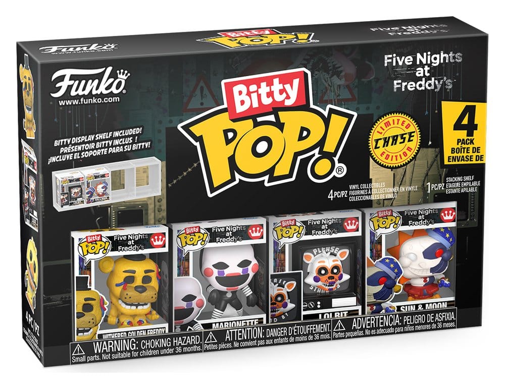 Five Nights at Freddy's Bitty POP! Vinyl Figure 4-Pack Series 5 2,5 cm 0889698929561