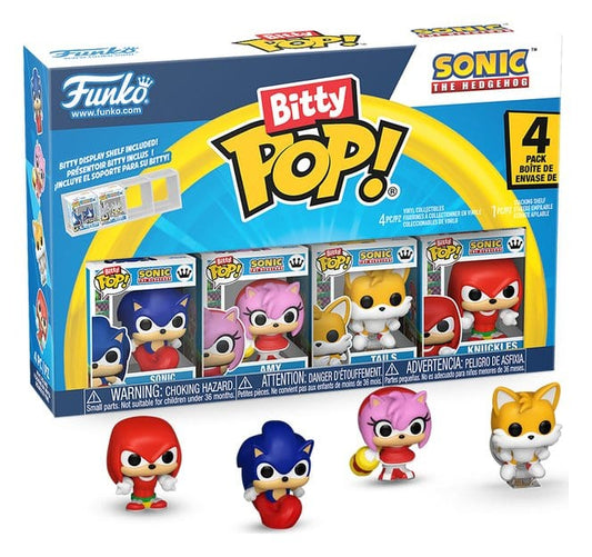 Sonic Bitty POP! Vinyl Figure 4-Pack Sonic 2,5 cm 0889698929592